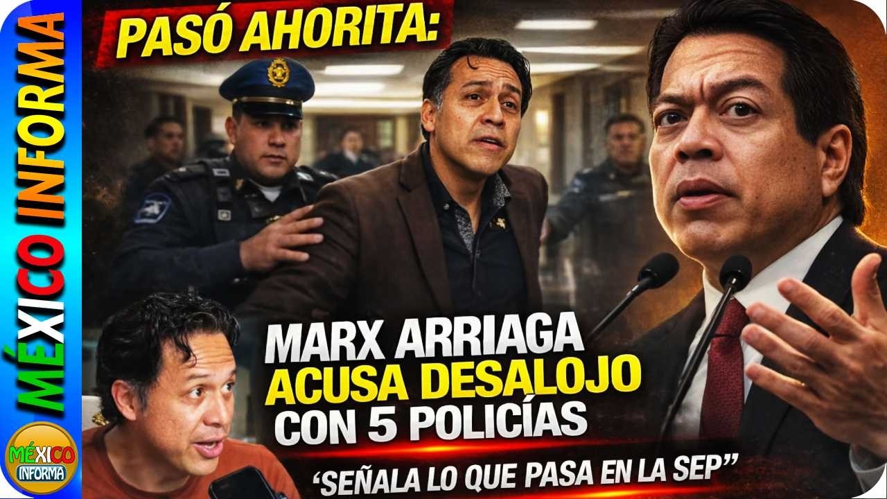 PASÓ AHORITA: MARX ARRIAGA ROMPIÓ EL SILENCIO DE LO QUE OCURRE EN LA SEP. ESTO DIJO DE MARIO DELGADO