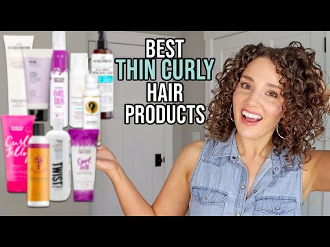 Best Products for Fine, Thin, & Low Density Curly Hair...