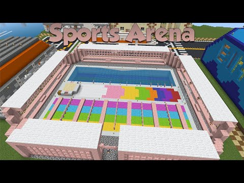 How To Build Stampy's Lovely World {299} Sports Arena