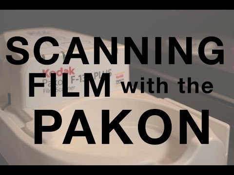 Scanning Film with Pakon F135+
