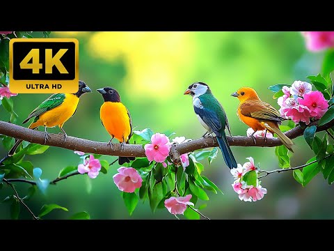 Relaxing Music with Bird Sounds | NO ADS | Gentle Piano & Nature Sounds for Anxiety Relief
