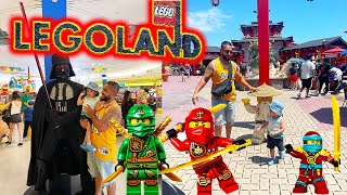 LEGOLAND DAY 2 | BIG PLAYGROUNDS, RIDES & MORE