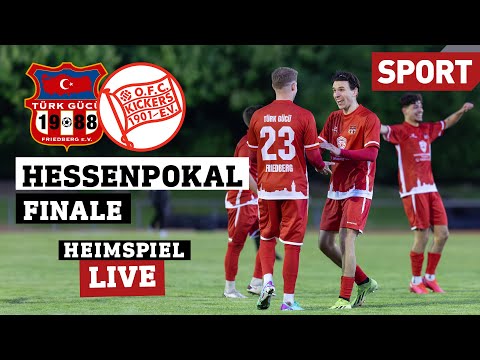 Hessenpokalfinale live: Türk Gücü Friedberg -- Kickers Offenbach | 25.5.2024 | Sport