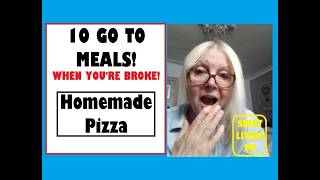 cheap meal when your broke or tight budget HOMEMADE PIZZA