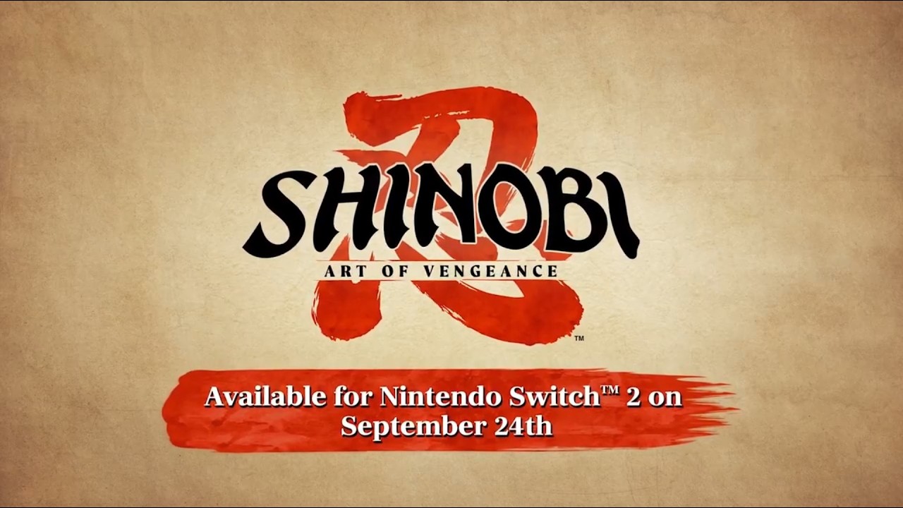 Shinobi: Art of Vengeance - Nintendo Switch 2 announcement trailer