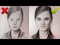 Dessiner Un Visage Réaliste Correct Et Incorrect TUTO