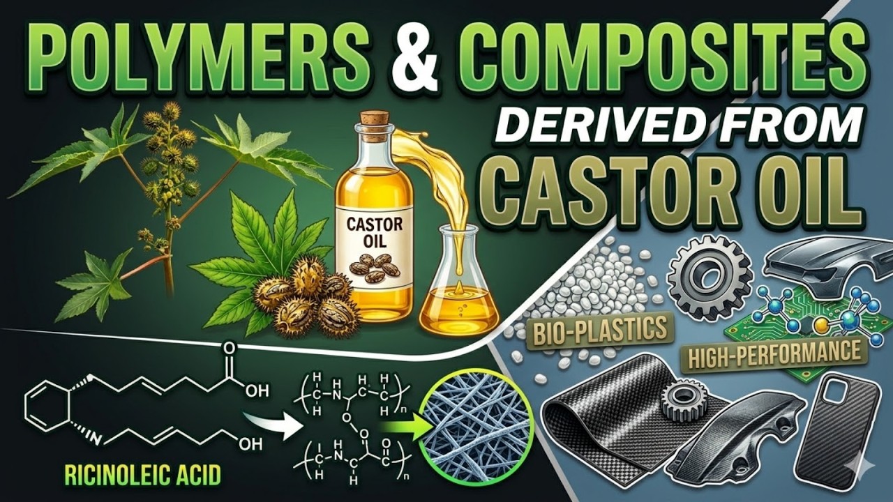 Castor Oil-based Polymers and Composites | Bio-based Polymers and Composites