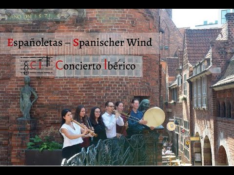 NEW! CD-RELEASE - Concierto Ibérico: Españoletas – Spanish Winds