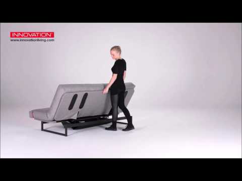 Fraction Futon Sofa Bed by Innovation