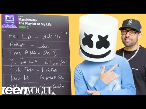 Marshmello Creates the Playlist to His Life | Teen Vogue
