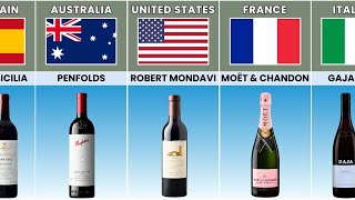 Famous Wine from Different Countries