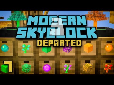 Modern Skyblock 3: Departed EP7 Firewood Automation + Bonsai Slime