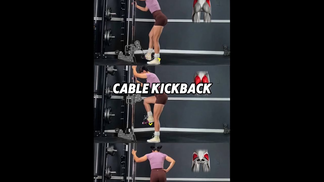 Cable Kickbacks Variations Know the Difference