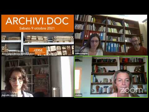 Aspettando Archivi.Doc: "Archivi privati, dal cartaceo al digitale." Sabina Magrini e Luca Faldi