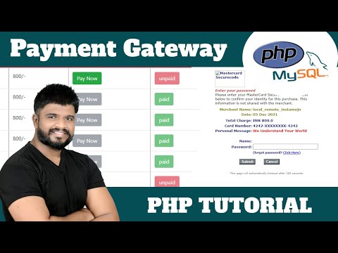 Ep34 - PHP Payment Gateway Integration Tutorial with source code