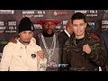 GERVONTA TANK DAVIS VS. HUGO RUIZ - FULL PRESS CONFERENCE VIDEO & FACE OFF W/FLOYD MAYWEATHER