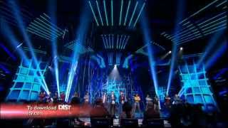 [INTRO + LIVE] District3 sings Dynamite - Live week 5 - The X Factor UK 2012