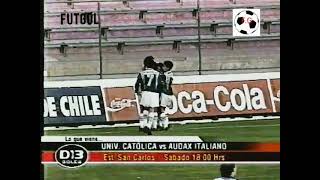 U. Católica 3 - 2 Audax Italiano | Campeonato Nacional 1996