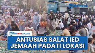 Salat Idul Fitri di Kantor PP Muhammadiyah Menteng: Jemaah Padati Lokasi, Khidmat Dengar Takbir