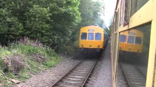 preview picture of video 'A Return Trip Over The Wensleydale Railway On 5/8/11'