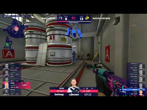 ELIGE 1v3 Clutch (Flamie 3K Includes) || Navi vs Team Liquid || BLAST Premier Global Final