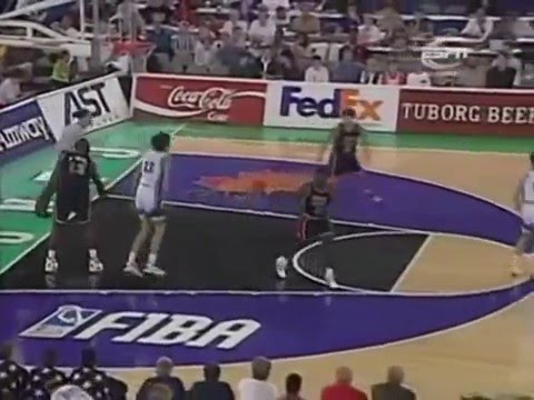 MundoBasket 1994 USA Greece Hristodoulou Galakteros O'Neal Kemp Tsekos Giannakis Bakatsias Sigalas