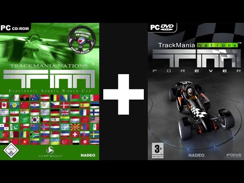 Trackmania ESWC Pulp + Trackmania Forever Pulp Remix Combined