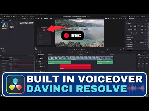 How to Record Voiceover Directly in Davinci Resolve 20  (Full Tutorial)