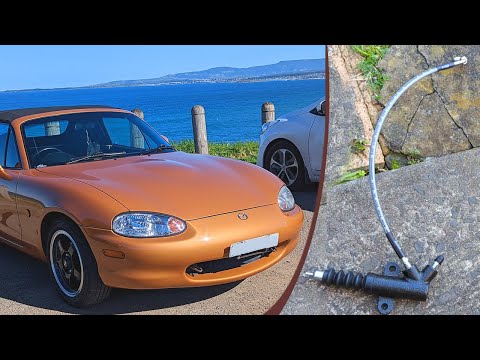 MX5 Braided Steel Clutch Line Install & Slave Cylinder Replacement, Is It Worth It?