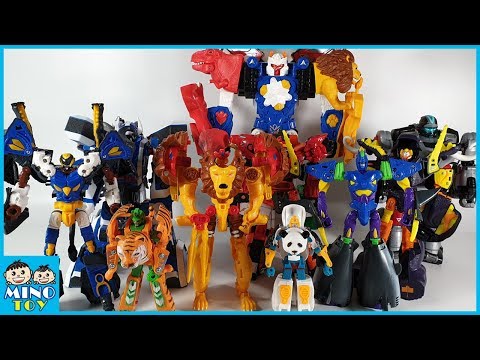 Hello Carbot, Metalions and Transformers 11 Robots transform to 14 Animals