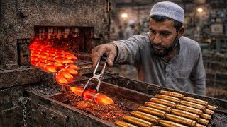 Amazing Process of making ammo bullets in local factory