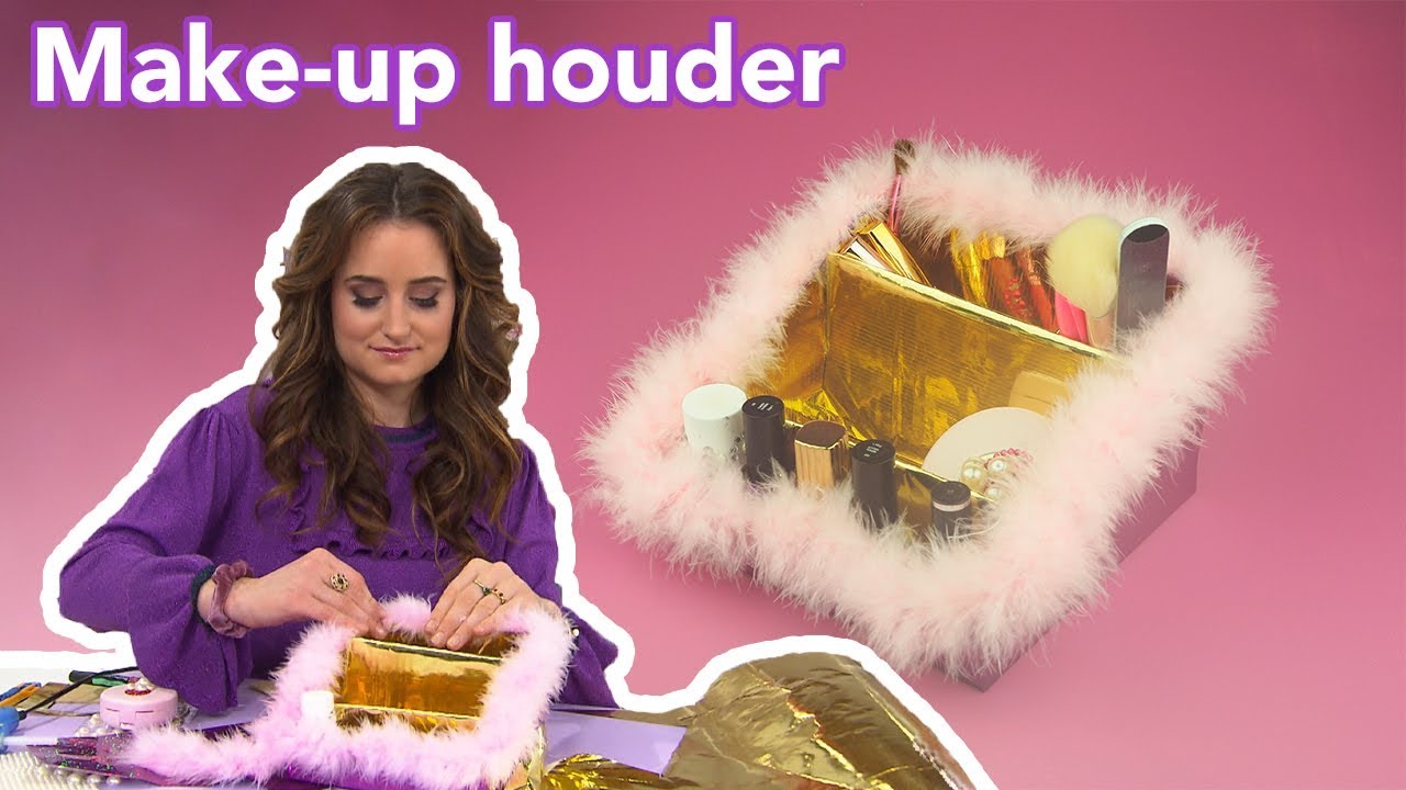 💜💅🏼Make-up doos van karton💅🏼💜