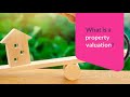 What is a property valuation?