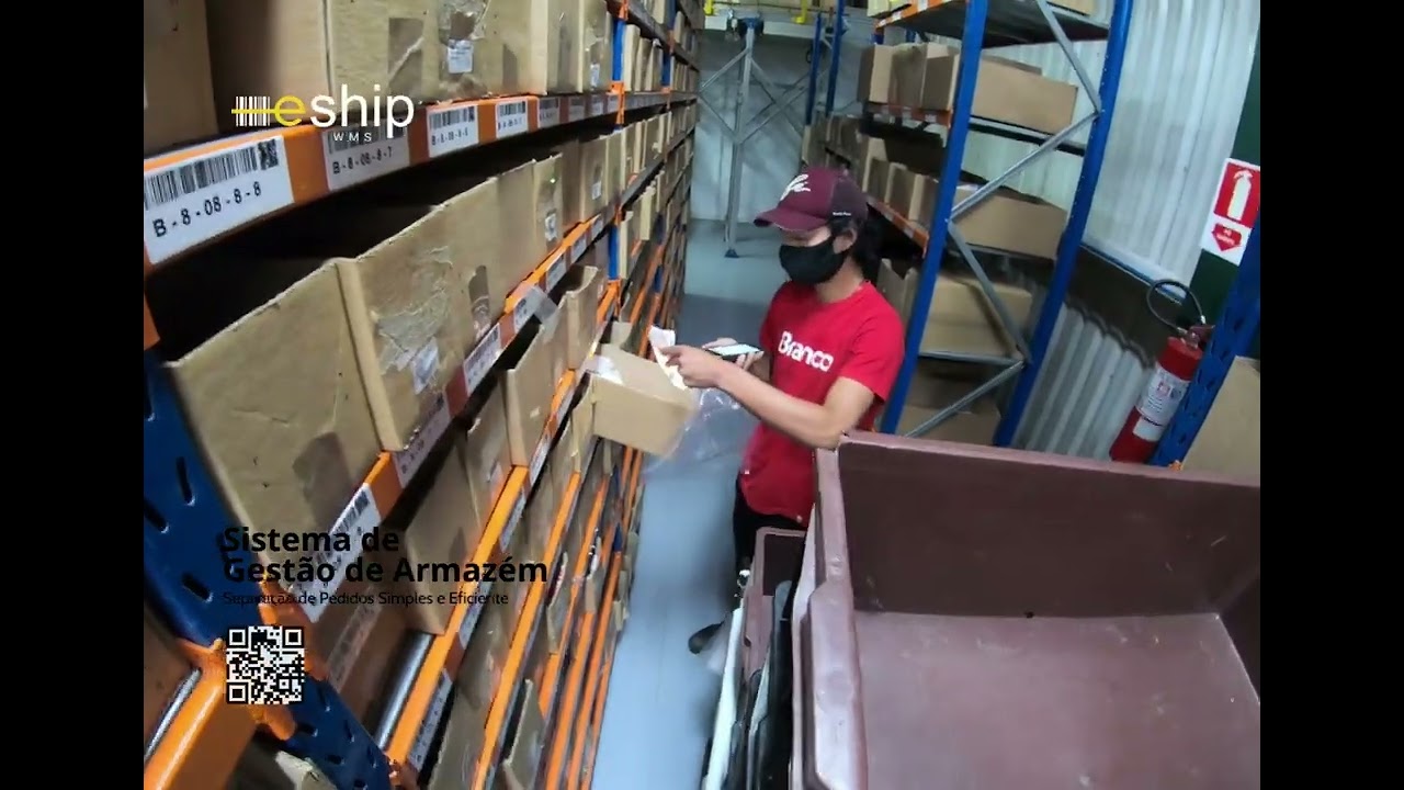 Operação Logística REAL utilizando o WMS e-Ship