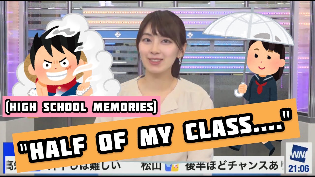 [Saya Hiyama] Half of my class was...
