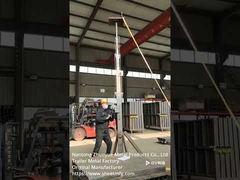 Capacidade de carga de 150 kg para estrutura de reboque de torre de luz