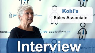 Kohl's Interview - Sales Associate