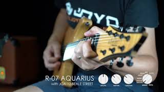 Video thumbnail for R-07 AQUARIUS Tone setting by JOYO AUDIO