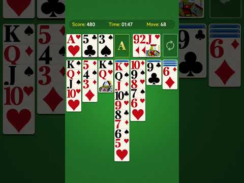 Mint Solitaire Klondike Patience Card Game