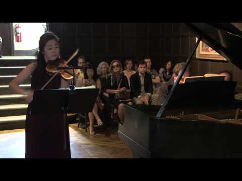 BEETHOVEN Violin Sonata No. 9- Presto: Kristin Lee, violin-Michael Mizrahi, piano