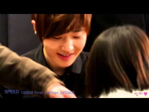 [130202Youngpoong Books  First FanSign SPEED_JUNGWOO