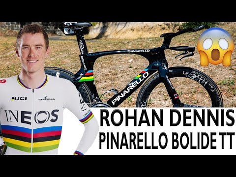 Rohan Dennis's Pinarello Bolide TT World Champion Edition | Team Ineos Pro Bike
