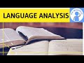 Language Analysis Register Tone Style Setting Theme Plot Sprachliche Textanalyse Englisch