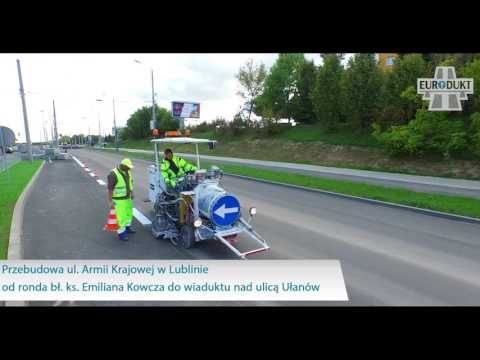 Eurodukt - Przebudowa ul. Armii Krajowej w Lublinie