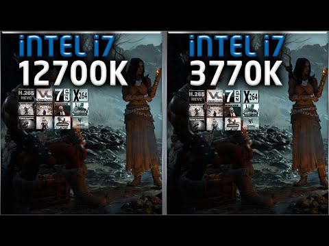 Intel i7 12700K vs i7 3770K Benchmarks – 15 Tests 🔥