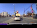 Timelapse 8x City Driving In Timişoara Universitate Auchan Nord