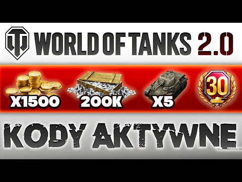 NOWA AKTUALIZACJA WoT 2.0🚨Kody Bonusowe World of Tanks EU