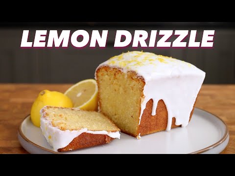 Lemon Drizzle Cake (Moist Sponge ā
Herb Syrup ā
Tangy Icing ā
)