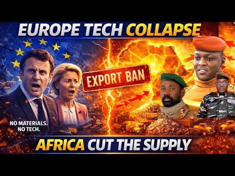 How Europe is LOSING the tech war After AFRICA Cut Off Raw Materials