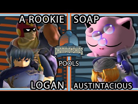 DHATL 2019 SSBM Teams - A Rookie & Logan Vs. Soap & Austintacious Smash Melee Tournament Pools